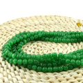 Xulin X000702 China Wholesale Green Round Cat Eye Beads for Necklace Synthetic Cat Eye Stone